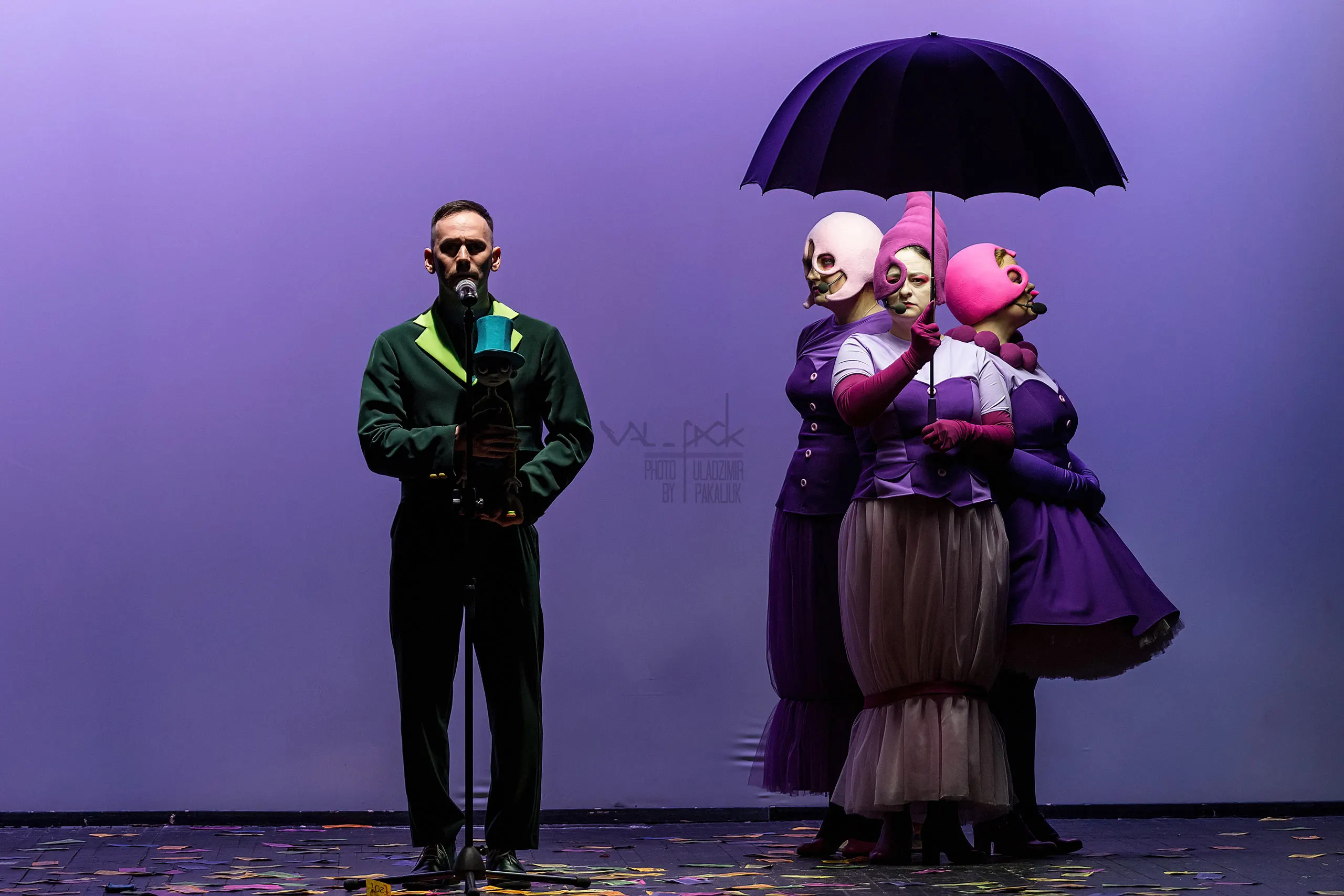 Съёмка театр