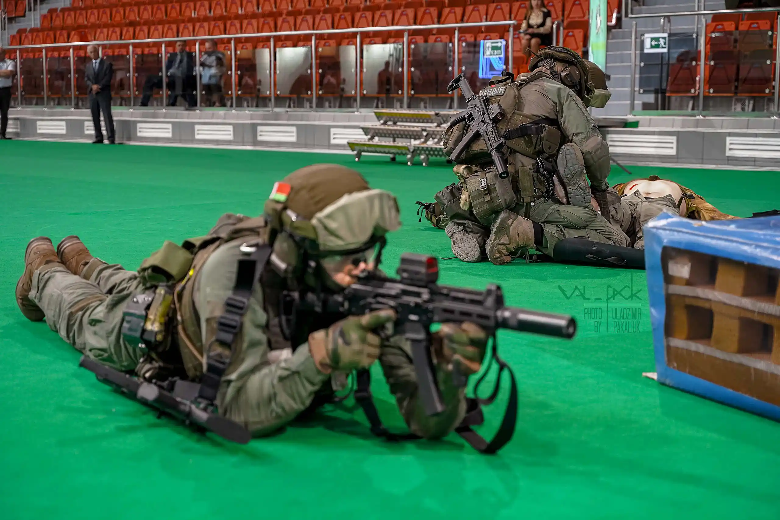 Учения Минского ОМОНа