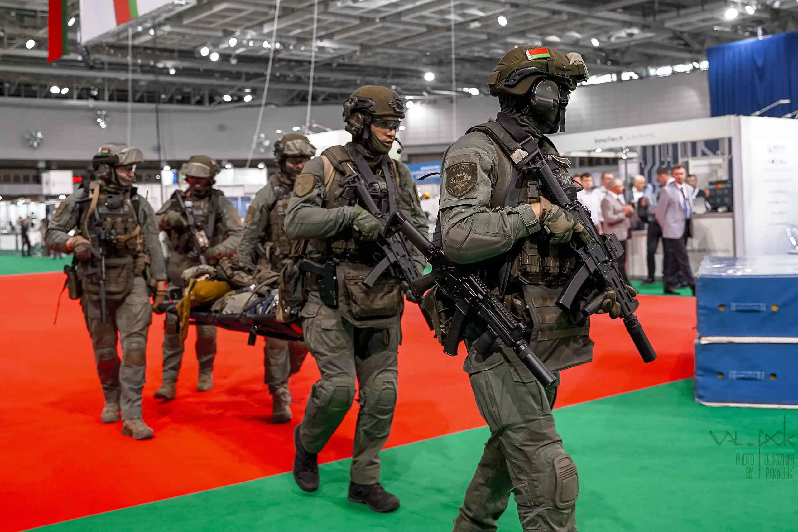 Бойцы Минского ОМОНа